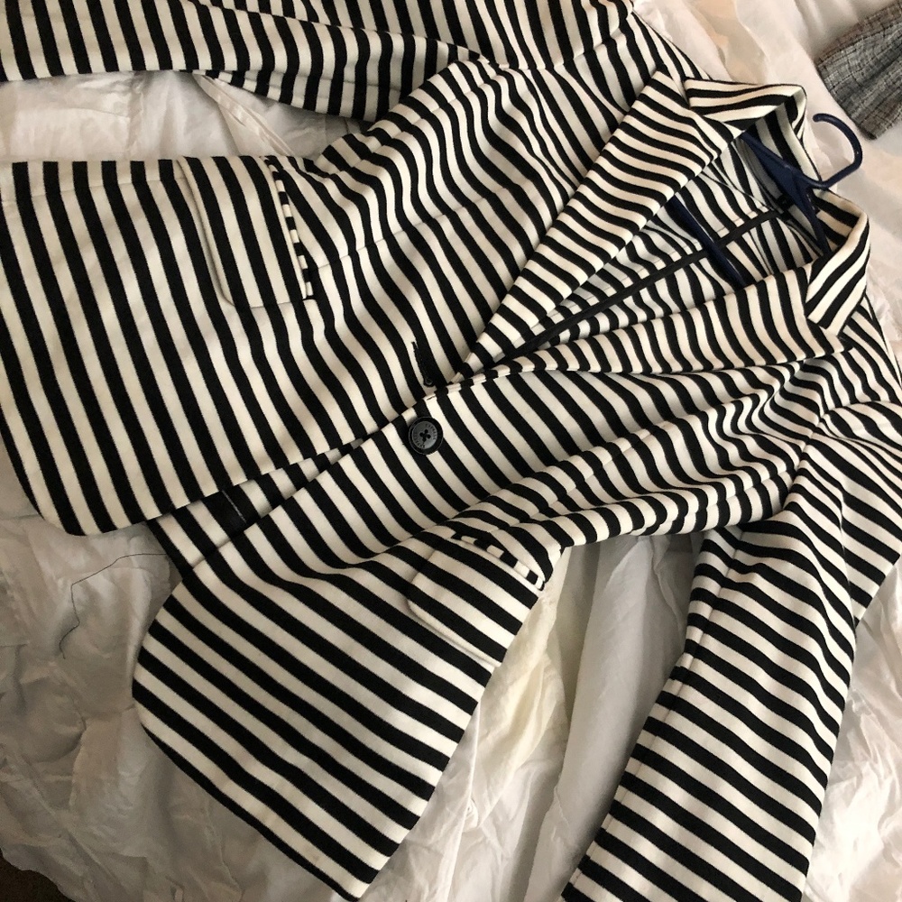 Striped Blazer